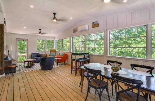 Linden House | Off-Grid Glamping! Unique, Wooded Tennessee Cabin
