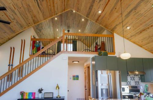 Indian Mountain House | Off Grid Mountain Cabin with Deck and Divide Views