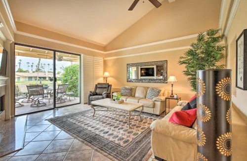 Palm Desert House | Palm Desert Escape w/Patio & Shared Pool!