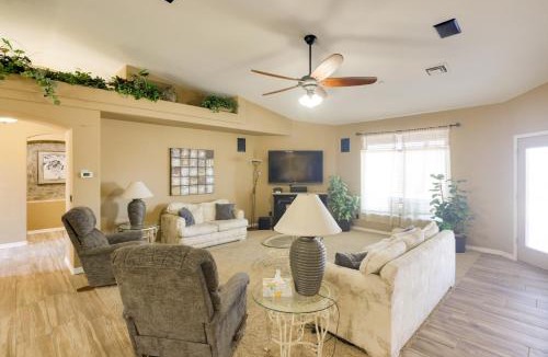 Lake Havasu City House | Patio + Lake Havasu View: Scenic Gated Retreat!