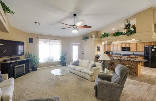 Lake Havasu City House | Patio + Lake Havasu View: Scenic Gated Retreat!