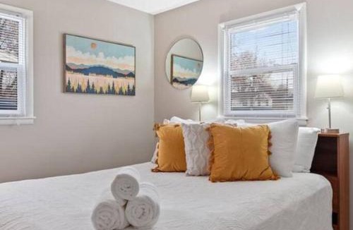 Rapid City House | Pet Friendly Large Fenced Backyard Covered Patio