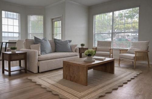 Plano Apartment | Prestigious 1BR Escape with King, Queen, Pool and Gym