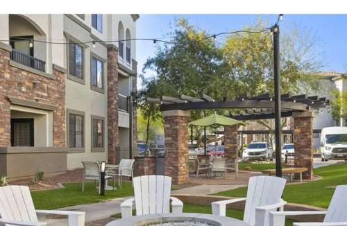 Glendale Sports and Entertainment District House | Private 2BR Condo in Zone Luxe with Balcony & Pool