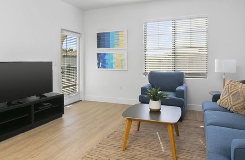 Glendale Sports and Entertainment District House | Private 2BR Condo in Zone Luxe with Balcony & Pool