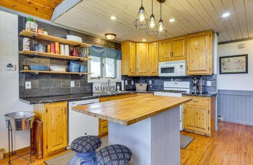 Dickinson House | Private Deck + Hot Tub: Central Dickinson Home