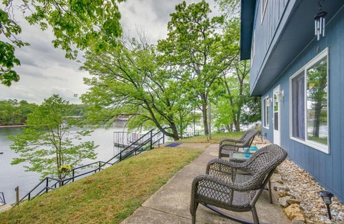Lake Ozark House | Private Dock: Waterfront Gem on Lake of the Ozarks