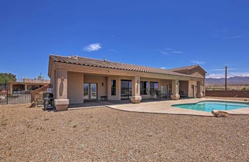 Desert Hills House | Private Pool: Mtn-View Lake Havasu City Retreat