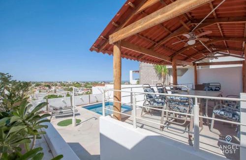 Colina del Sol House | Private Terrace BBQ Pool Walk to Beach