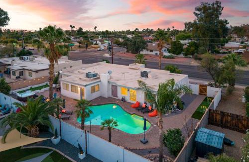 Raskin Estates House | Refreshing Pool Hot Tub Game Room Sleeps 8