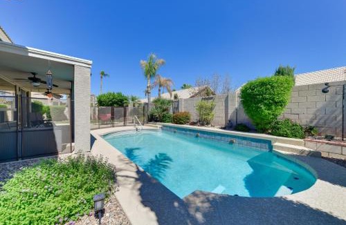 Superstition Springs House | Relax Poolside in Mesa: Family Home 12 Mi to Dtwn