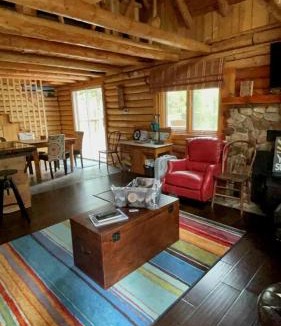 Island Park House | Relaxing Log Cabin Nestled in the Trees near Yellowstone, Idaho