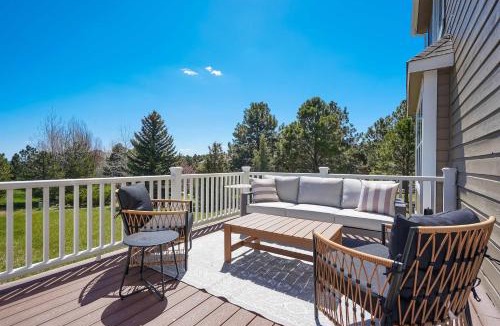 Woodmoor House | Ridgemont Hall Grand Mountain Home w Peak Views