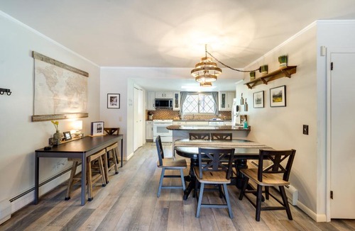 Estes Park House | Riverfront Condo Near Downtown Estes Park!