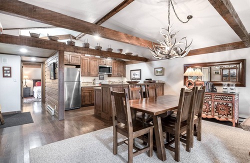 Jackson House | Roomy townhome next to golf course with lovely deck & Teton views from living room