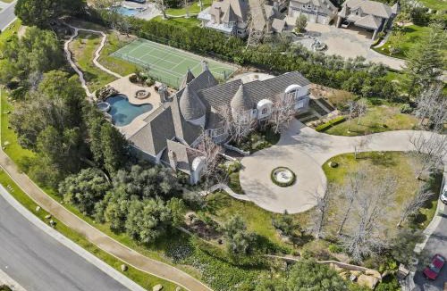 Chatsworth House | Royal Estate Near LA - Castle-Style 5BR with Pool,Hot Tub,Tennis