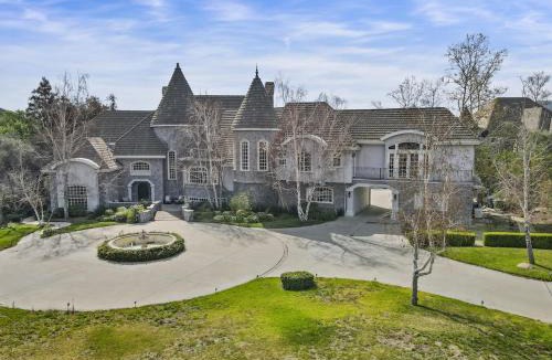Chatsworth House | Royal Estate Near LA - Castle-Style 5BR with Pool,Hot Tub,Tennis