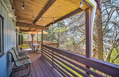 Running Springs House | Running Springs Cabin w/Large Deck + View!