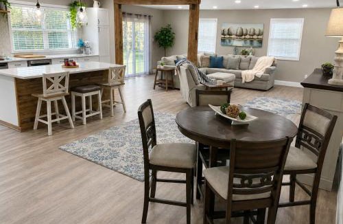 Greenwood House | Rustic Chic in Charming Center Grove w Fenced Yard
