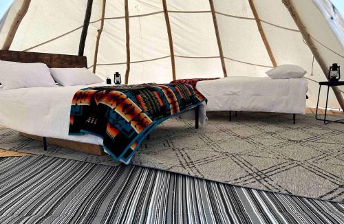 Fort Washakie Other | Rustic Elegance: Tipi Glamping by Wind River Mountains in Fort Washakie