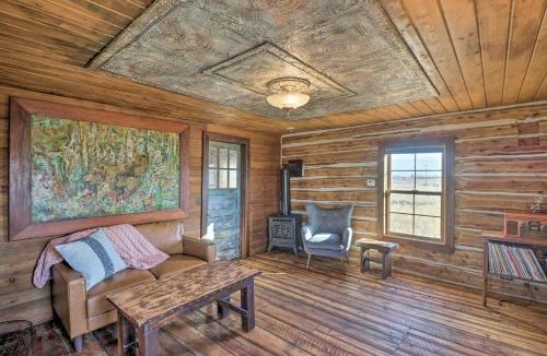 Dupuyer House | Rustic & Rural Cabin in Dupuyer on Open 14 Acres!