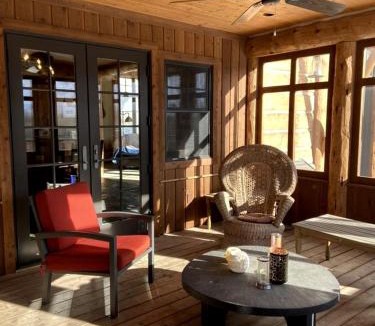 Cameron House | Scenic Creekside Lodge with Decks and Madison River Access near Yellowstone, Ennis Montana