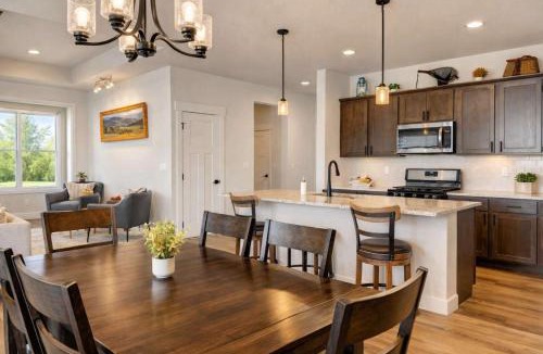 Bozeman House | Scenic Modern Home with Private Patio & Fireplace