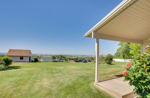 Pleasant View Apartment | Scenic Patio & Views! Stay 10 Mi to Nordic Valley