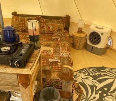 Duchesne Other | Secluded Bell Tent Nestled in the Pines in Duchesne, Utah