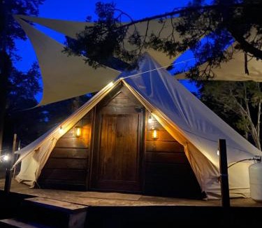 Duchesne Other | Secluded Bell Tent Nestled in the Pines in Duchesne, Utah