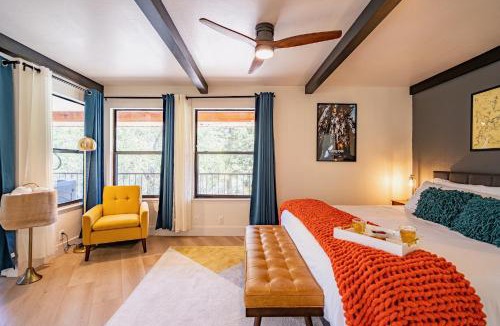 Three Rivers Villa | Secluded Mtn Top Family Haven w/Views Spa & Arcade