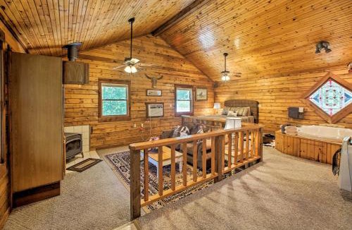 Eureka Springs House | Secluded Studio 1 mi to Thorncrown Chapel