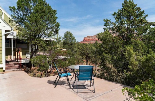 West Sedona Apartment | Sedona Hilltop Retreat Deck with Red Rock Views
