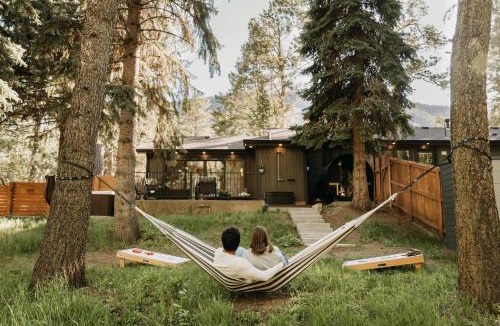 Cascade House | Serene Riverside Retreat with Sauna, Hot Tub, Fire Pit by Forest & Peak Retreats
