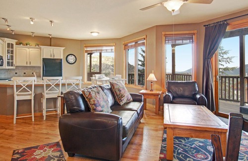 Estes Park Condo | Sheep Mountain 20B - 2 Br Condo with Private Hot Tub - Lake/Mountain Views!