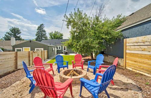 Central Colorado Springs House | Sheridan Wildflower Downtown Family Fun w Firepit