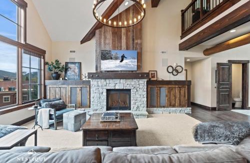North Park City Apartment | Slopeside Sanctuary at Silver Star Resort Ski-In Ski-Out Condo Hosted by Nestique