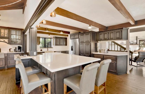 Fox Farm House | Soaring Pines Big Bear Retreat | Spa & Game Room Sauna