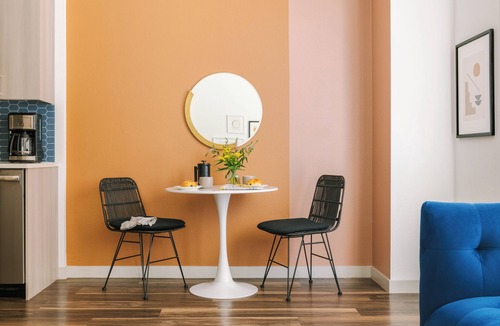 Downtown Phoenix Apartment | Sonder at Hance Park | Queen Studio Apartment w/Juliet Balcony