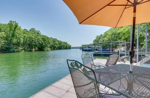 Osage Beach House | Spacious Decks & Dock: Margaritaville Home!