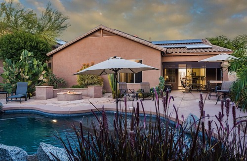 McDowell Mountain Ranch Villa | Spacious McDowell Mountain Ranch Villa w/Heated Pool, BBQ, Fire Pit - Sleeps 10!