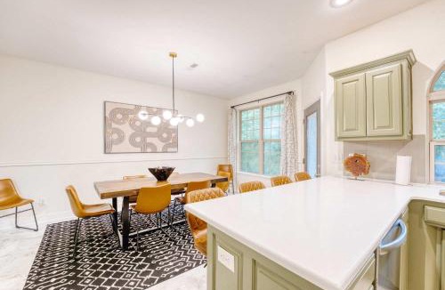 Bentonville House | Spacious Modern Retreat with Game Room & Fire Pit near Trails