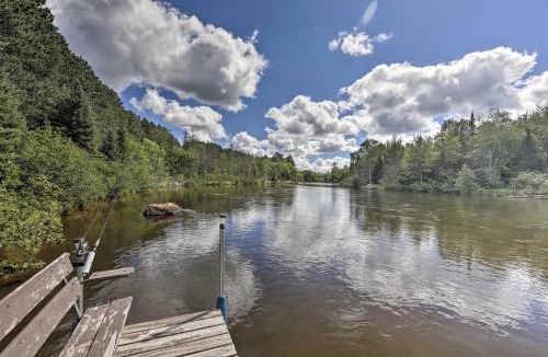 Eagle River House | Spacious Riverfront Escape w/Private Hot Tub