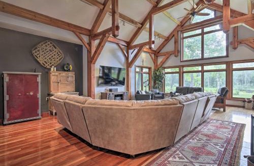 Eagle River House | Spacious Riverfront Escape w/Private Hot Tub