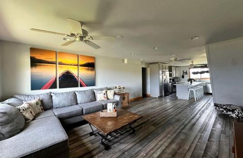 Tetonia House | Spacious Unit in a Farmhouse Retreat with Scenic Picture Windows near Skiing & Fishing in Tetonia, Idaho