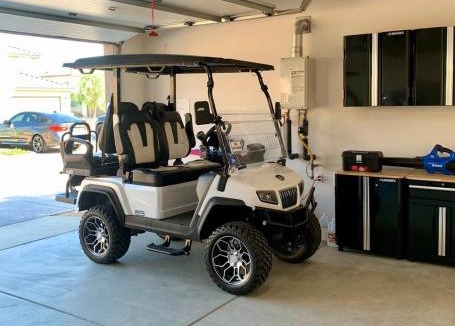 La Quinta House | Spring Golf Retreat - PGA West - Golf Cart