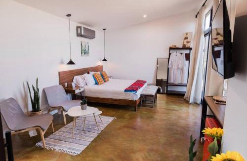Valle de Guadalupe Bed & Breakfast | Starlight king bungalow 6