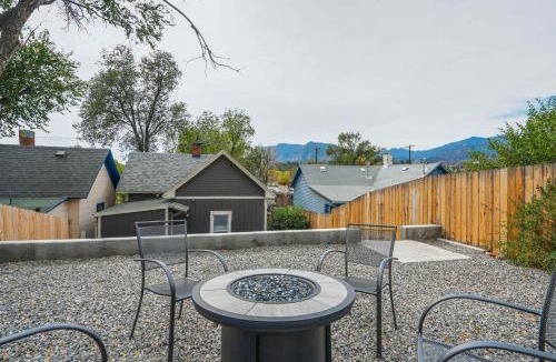 Central Colorado Springs House | Station 130! Cozy Downtown Home w Fire Pit