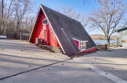 Rocky Mount House | Steps to Shared Dock: Lake of the Ozarks A-Frame!