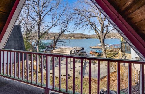 Rocky Mount House | Steps to Shared Dock: Lake of the Ozarks A-Frame!